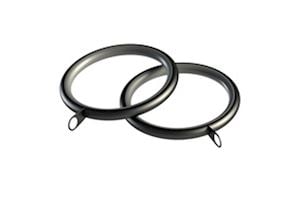 Speedy 35mm Curtain Pole Rings Matt Black