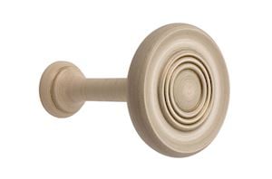 Rolls Modern Country Brushed Cream Wooden Holdback