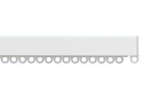 Silent Gliss 1080 White Uncorded Metal Curtain Track - Thumbnail 1