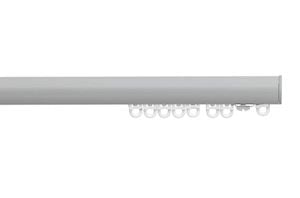 Silent Gliss 6840 Uncorded Aluminium Silver Curtain Track - Thumbnail 2